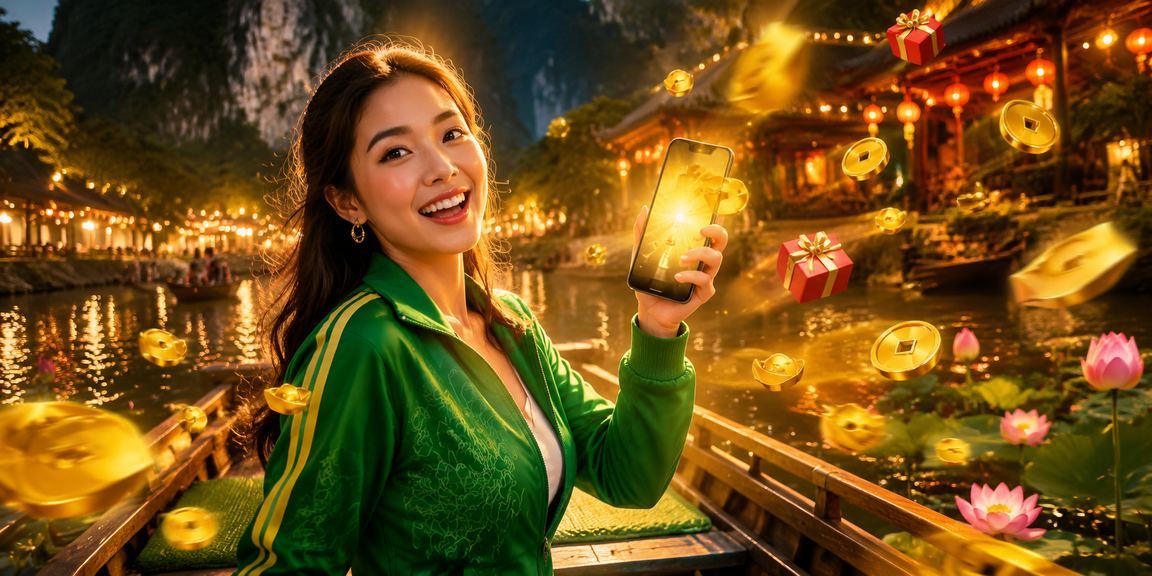 Quầy trò chơi Jackpot hấp dẫn tại thị trường Ninh Bình