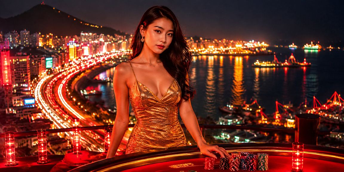 Quầy trò chơi Jackpot sáng rực tại sòng bài Vũng Tàu